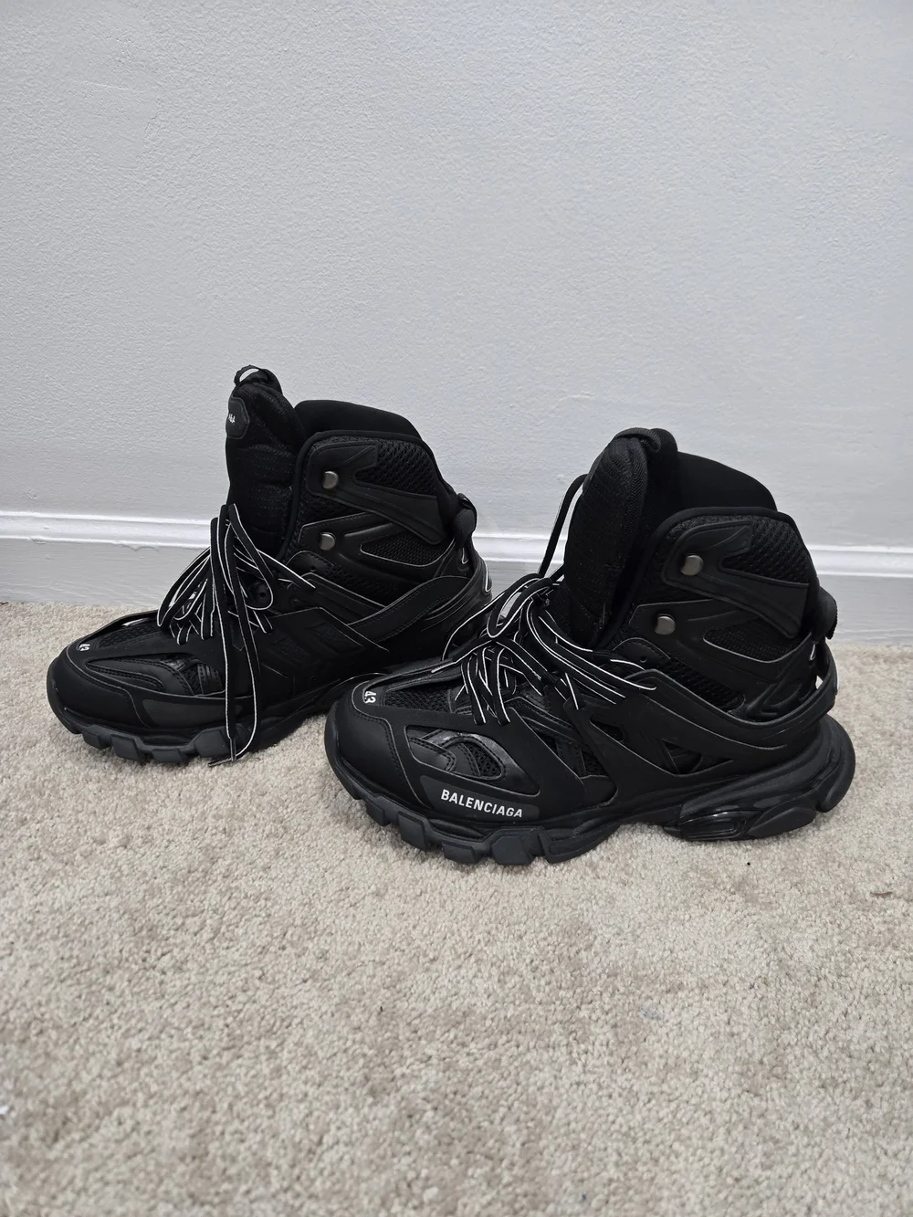 Balenciaga Black Track Tactical Sneakers
